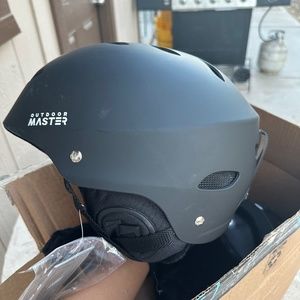 NEW! Kelvin Ski Helmet - Snowboard Helmet for Men, Women & Youth Large, Black